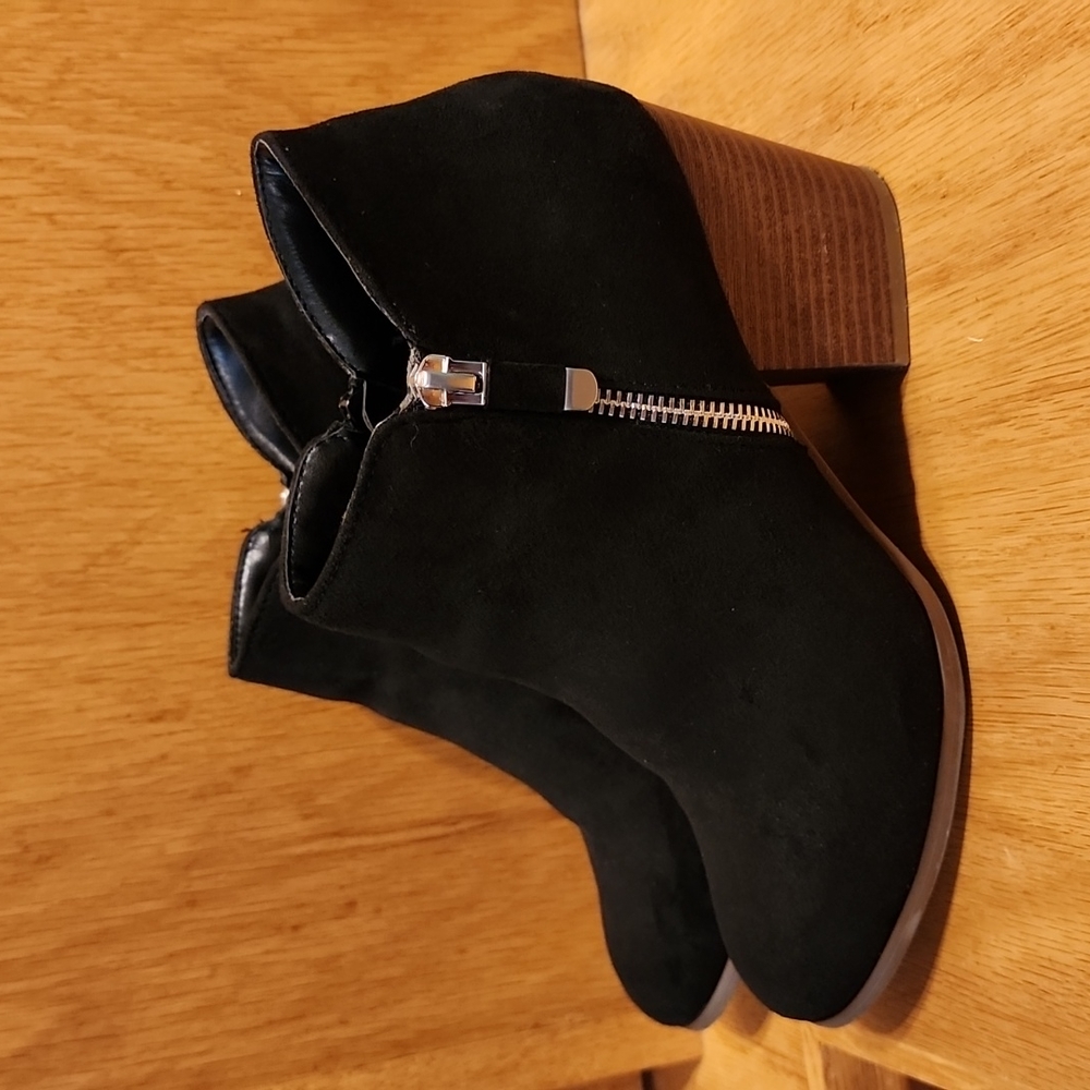 STYLE & CO Masrinaa Suede Ankle Booties Size 8